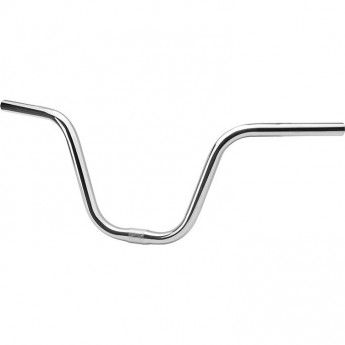 Руль ZXD-005-S шириной 620 мм для складных велосипедов, стальной хромированный Руль ZXD-005-S шириной 620 мм для складных велосипедов, стальной хромированный