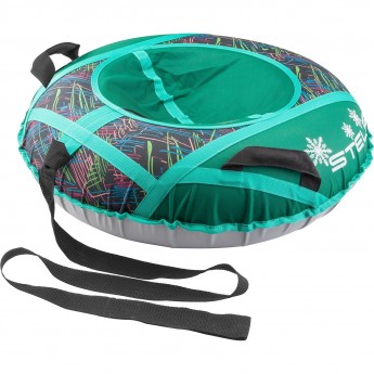 Санки надувные STELS D110см, зелёные Санки надувные STELS D110см, зелёные