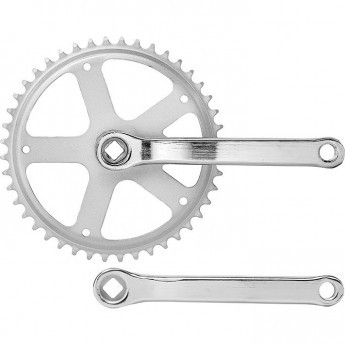 Шатуны HDL-S140 1/2"х3/32" 44Т 165 мм, хромированные Шатуны HDL-S140 1/2"х3/32" 44Т 165 мм, хромированные