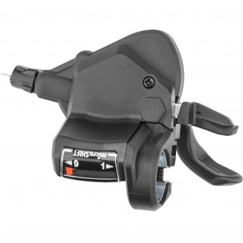 Шифтер/манетка правый Microshift TS39-9R, с тросом 2050 мм Шифтер/манетка правый Microshift TS39-9R, с тросом 2050 мм