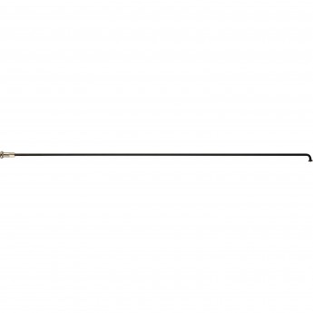 Спица с латунным ниппелем 233 мм, стальная чёрная Спица с латунным ниппелем 233 мм, стальная чёрная