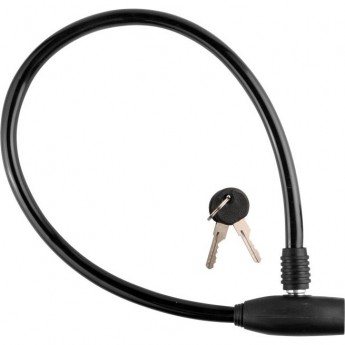 Трос-замок 86109, 10х650 мм чёрный Трос-замок 86109, 10х650 мм чёрный