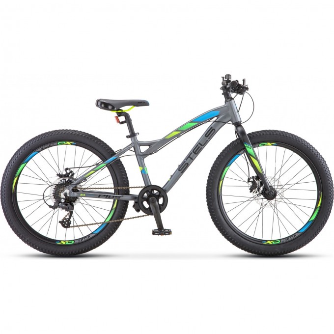 Велосипед STELS Adrenalin MD 24" V010 антрацитовый (LU091583), рама 13,5", 2023 JU000414902022JU0000331