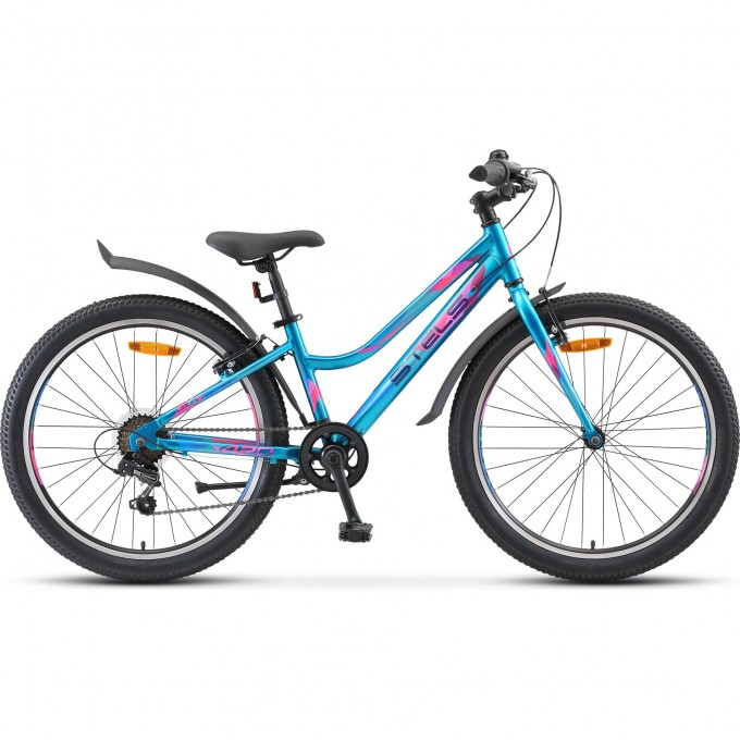 Велосипед STELS Navigator 24" 420 V V030 морская-волна (LU093469), рама 12", 2023 JU000415172022KU0000490