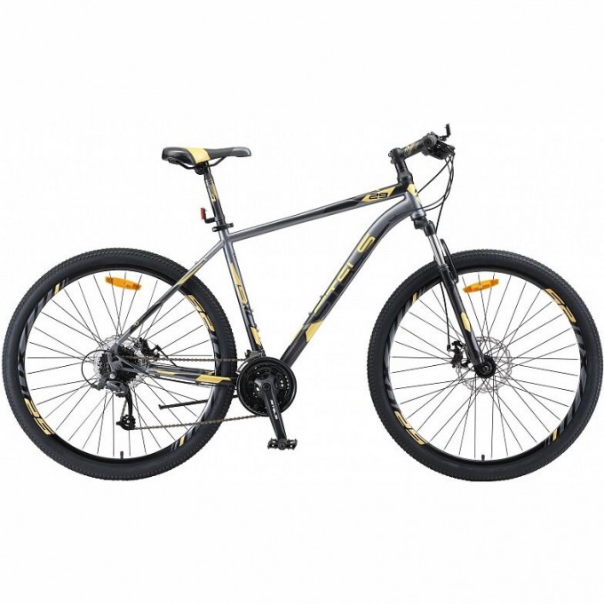 Велосипед STELS Navigator 910 MD V010 черный/золотой 29" (LU091696), рама 18,5", 2023 KUBC0068612021KU0003170