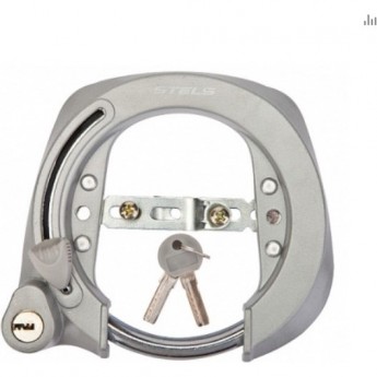 Замок 88705, 136х120 мм, на раму серый Замок 88705, 136х120 мм, на раму серый